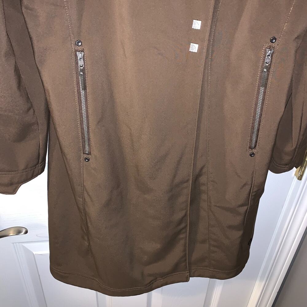 Mountain Hardwear Women's Fleece Lined Coat Size M Brown Full Zip Casual Fall - Picture 4 of 14